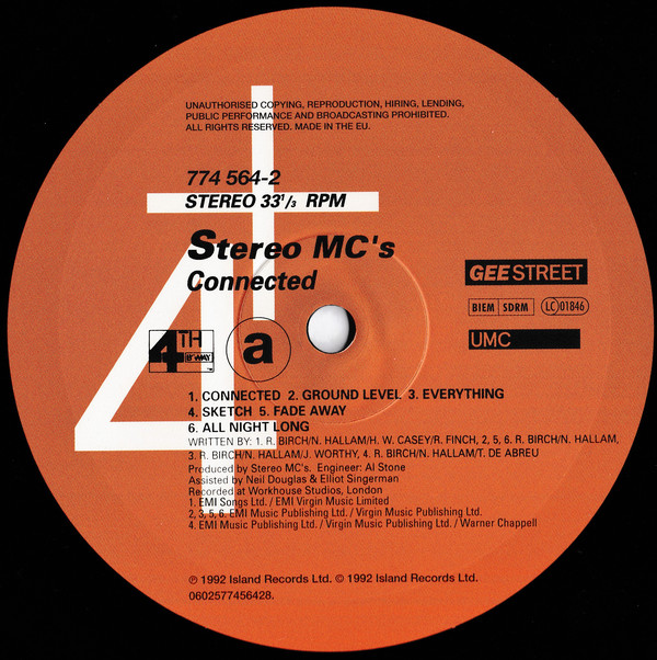 STEREO MCs - Connected (reissue) - фото 5