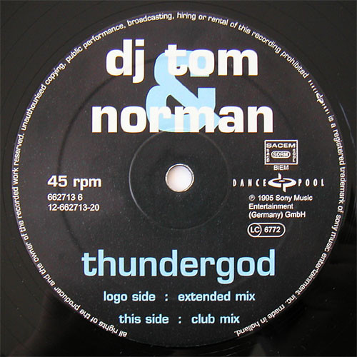 DJ Tom & Norman - Thundergod - фото 3