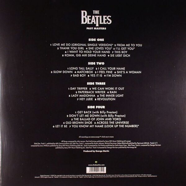 The Beatles - Past Masters - фото 2