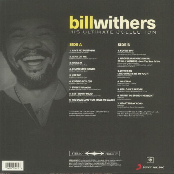 Bill Withers - His Ultimate Collection - фото 2