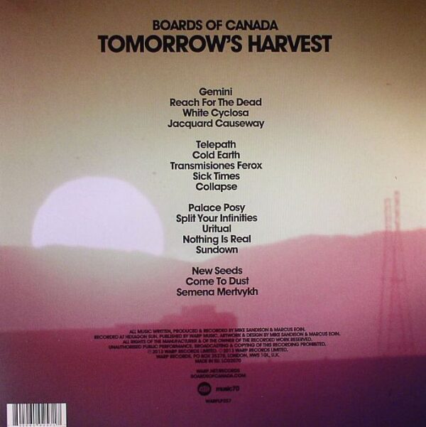 Boards Of Canada - Tomorrows Harvest - фото 2