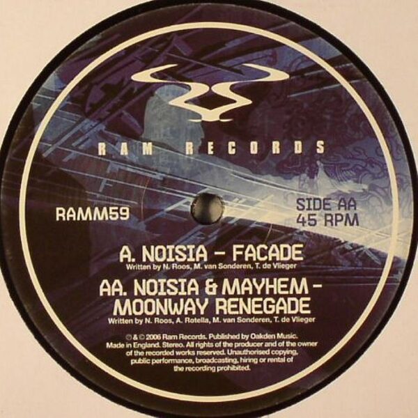 Noisia / Noisia & Mayhem - Facade / Moonway Renegade - фото 2