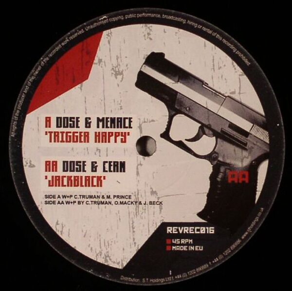 Dose & Menace / Dose & Cern - Trigger Happy / Jackblack - фото 2