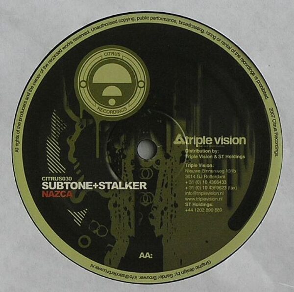 Morebeat / Subtone+Stalker - Butterfly In Hell / Nazca - фото 2