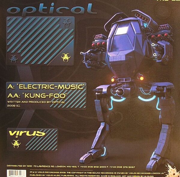 Optical - Electric-Music / Kung Foo - фото 2