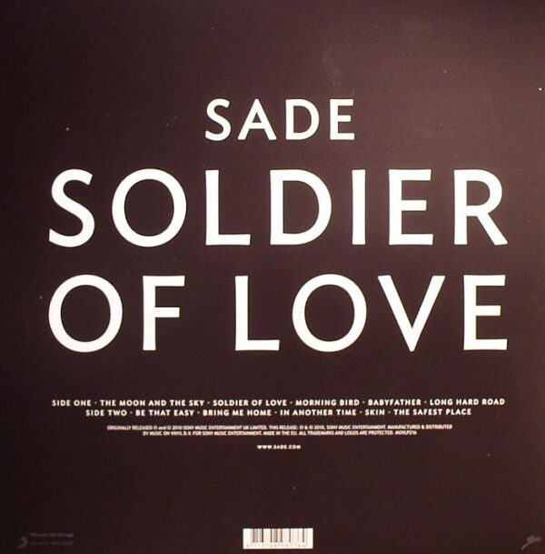 Sade - Soldier of Love - фото 2